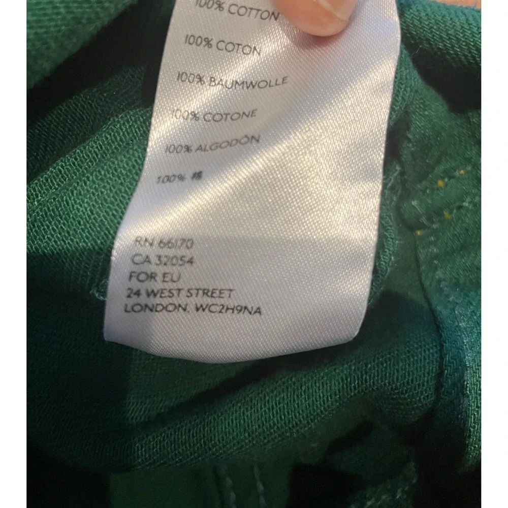 BDG Urban Outfitters‎ Mens Med Colorblock Denim Trucker Jacket Green Yellow Red